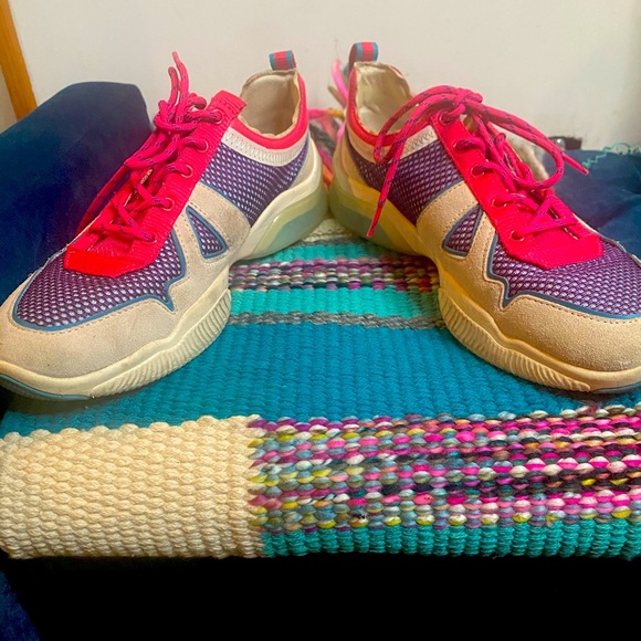 Coach multi colored sneakers - Picture 2 of 2